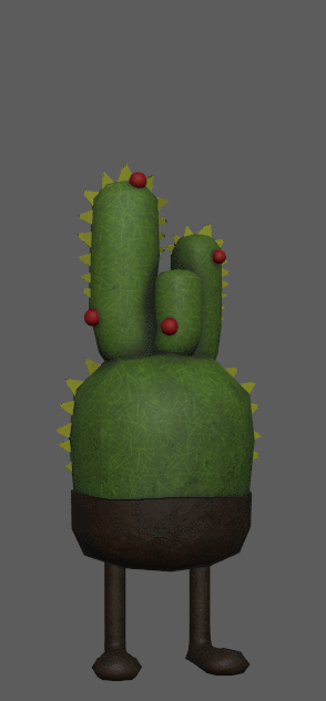 Jumping cactus